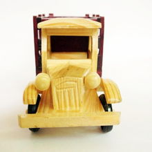 廠家直售木制仿真運輸車模型 木制工藝品 藝術品收藏品擺件